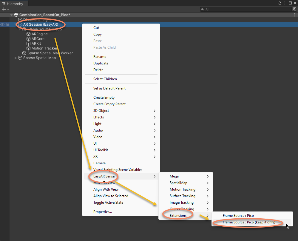 EasyAR头显扩展 — EasyAR Sense Unity Plugin 4.7.0 文档